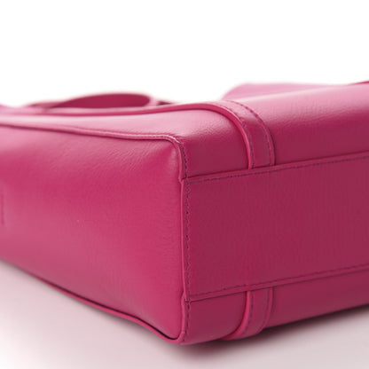 Balenciaga Calfskin XXS Everyday Tote Rose Magenta Black 6 of 9