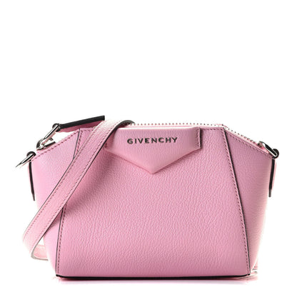 Givenchy Sugar Goatskin Nano Antigona Bright Pink 1 of 10