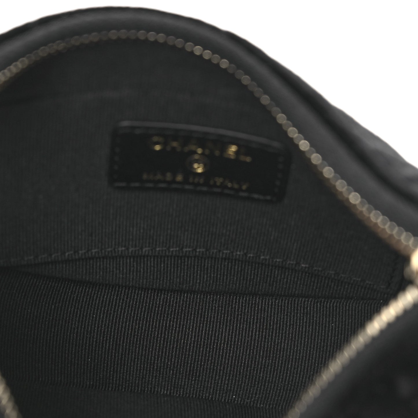 Velvet Crystal Quilted Chain Hobo Black