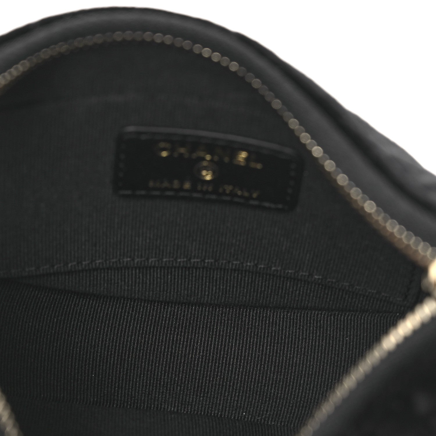 Chanel Velvet Crystal Quilted Chain Hobo Black 5 of 10