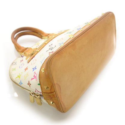 Louis Vuitton Monogram Multicolor Alma White 4 of 10