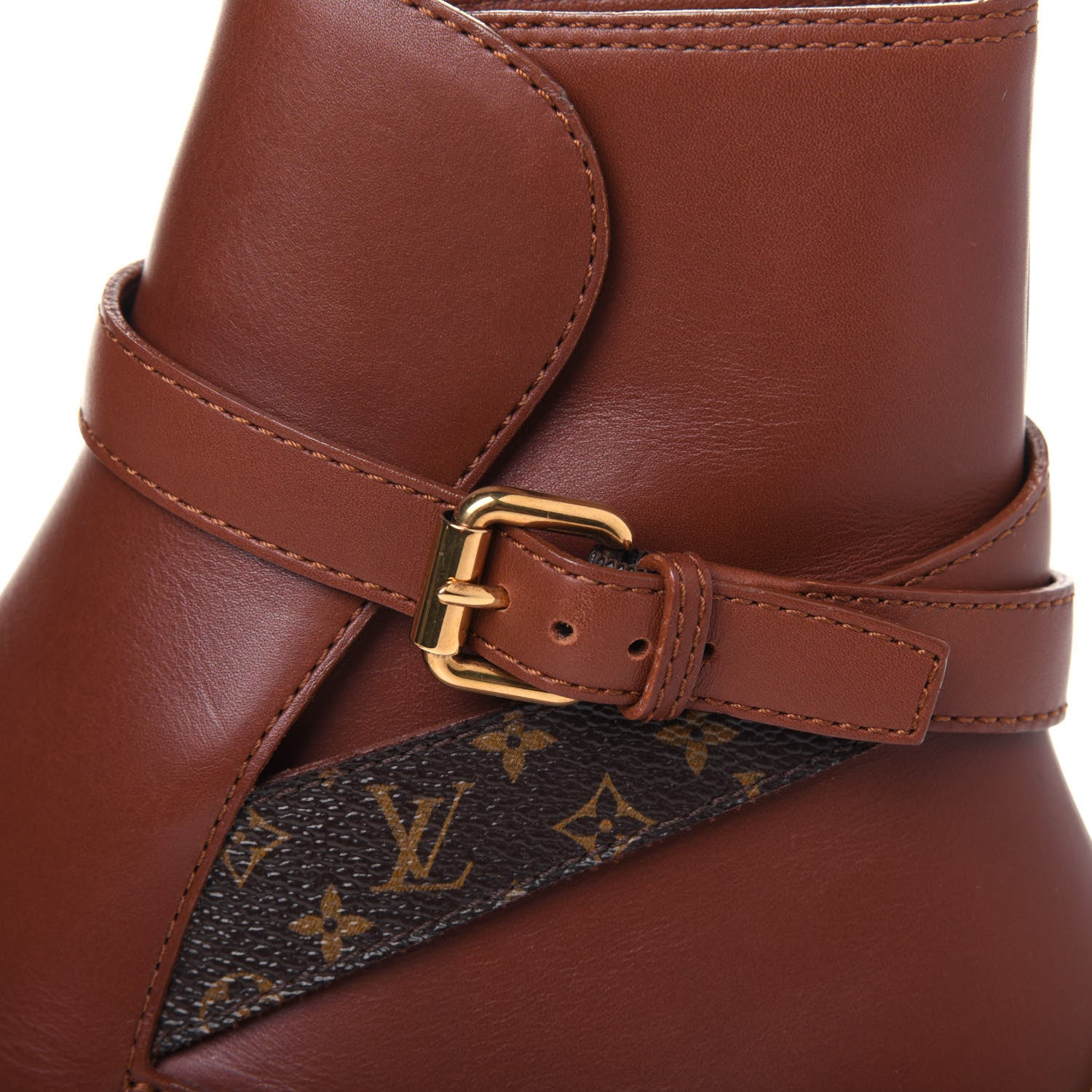 Louis Vuitton Calfskin Monogram LV Archlight Sneaker Boots 39 Cognac Brown 9 of 10
