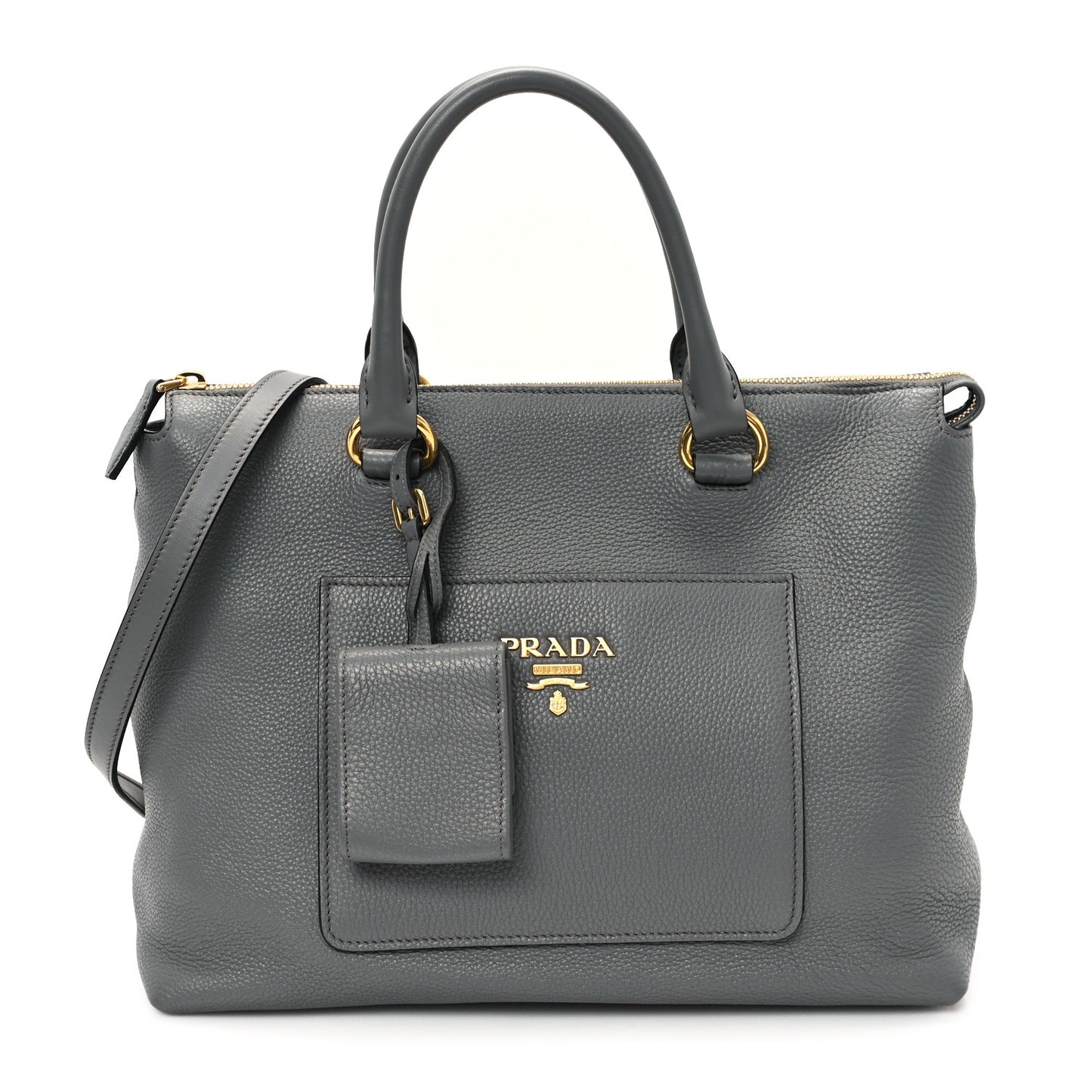 Vitello Daino Satchel Marmo