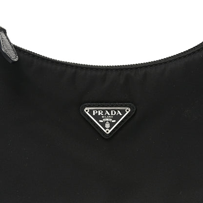 Prada Tessuto Nylon Mini Re-Edition 2000 Bag Black 7 of 9