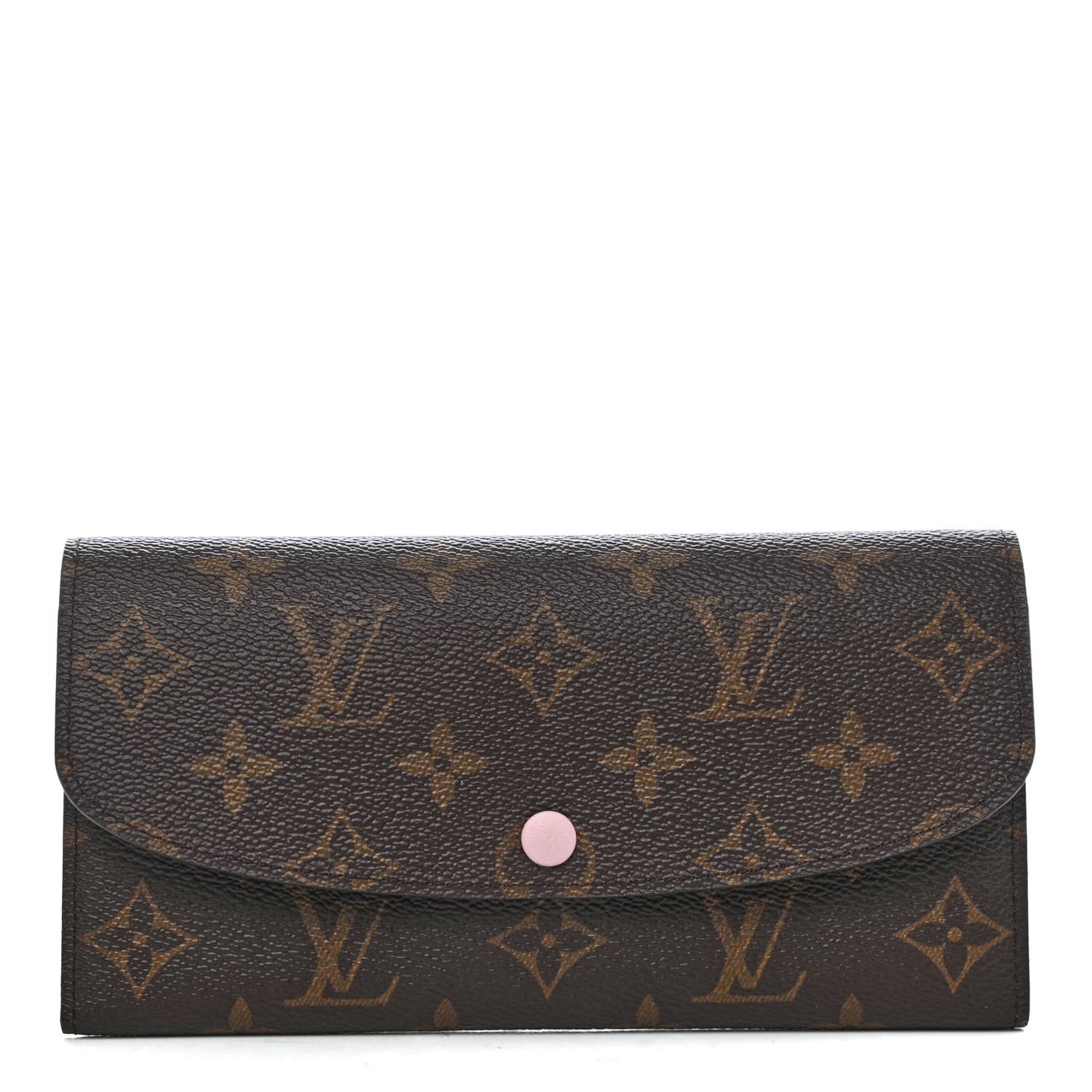 Monogram Emilie Wallet Rose Ballerine