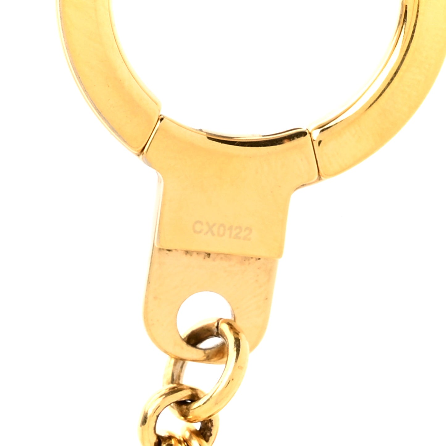 Enamel Looping Key Chain Bag Charm Multicolor