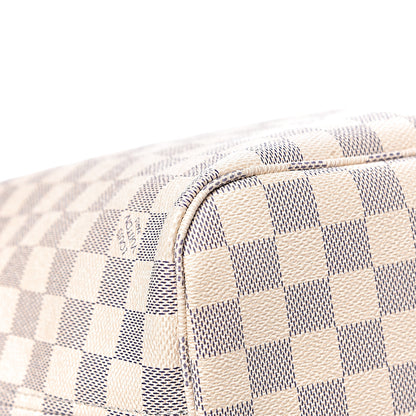 Louis Vuitton Damier Azur Neo Neverfull MM Rose Ballerine 16 of 28
