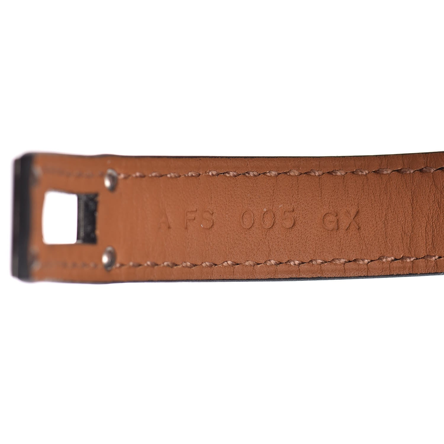 Hermes Box Kelly Double Tour Bracelet XS Black 6 of 6