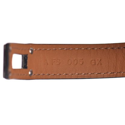 Hermes Box Kelly Double Tour Bracelet XS Black 6 of 6