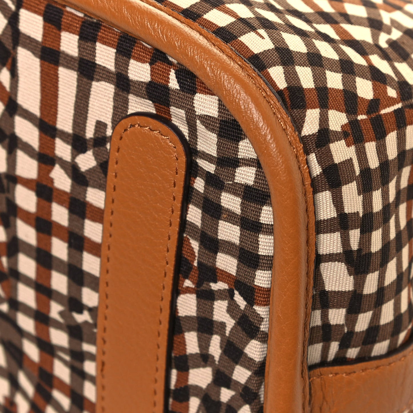 Visetos Medium Liz Reversible Shopper Tote Cognac