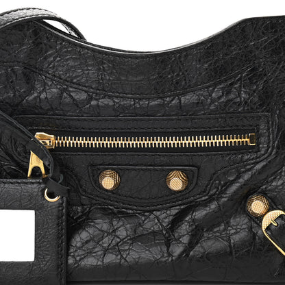 Balenciaga Agneau Giant 12 Gold Hardware Hip Black 8 of 11