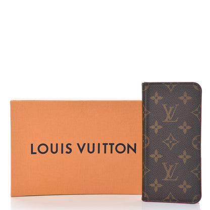 Louis Vuitton Monogram iPhone XS Max Folio Case Rose Pop 12 of 12