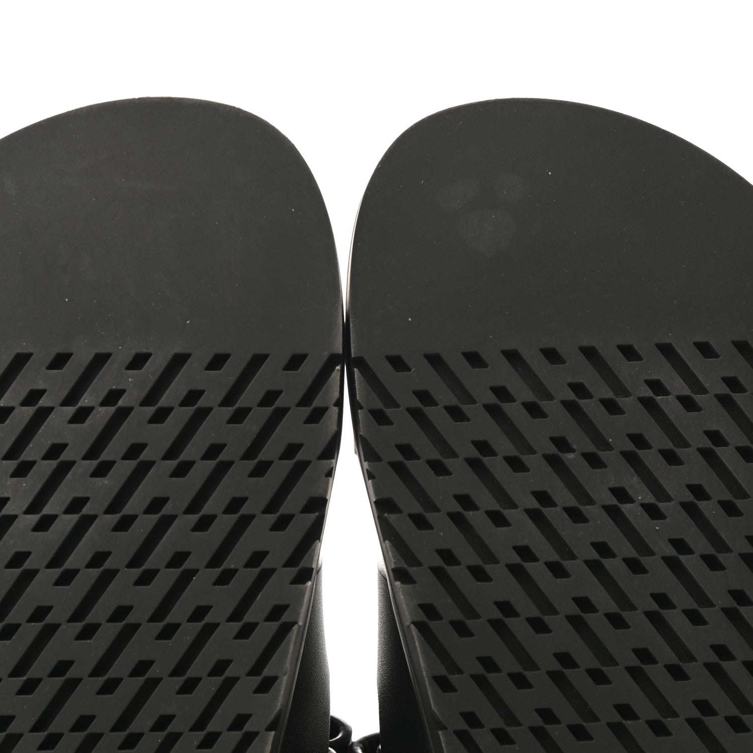 Hermes Calfskin Womens Chypre Sandals 38.5 Black 9 of 9