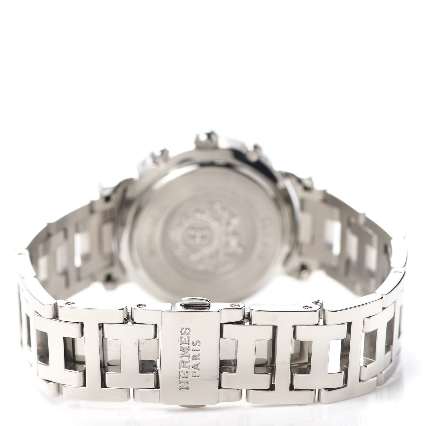 Stainless Steel Pink Mother of Pearl 31mm Clipper Chronograph Quartz Watch