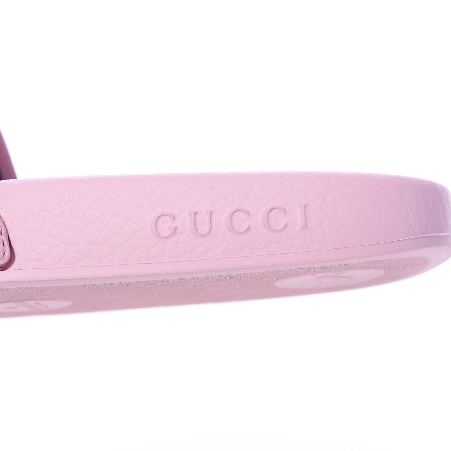 GG Supreme Monogram Psychedelic Slide Sandals 38 Black Multicolor Sugar Pink