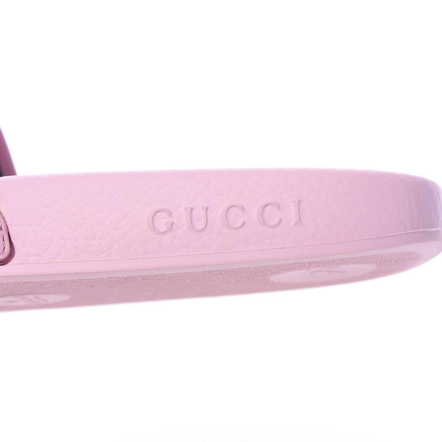 Gucci GG Supreme Monogram Psychedelic Slide Sandals 38 Black Multicolor Sugar Pink 6 of 8