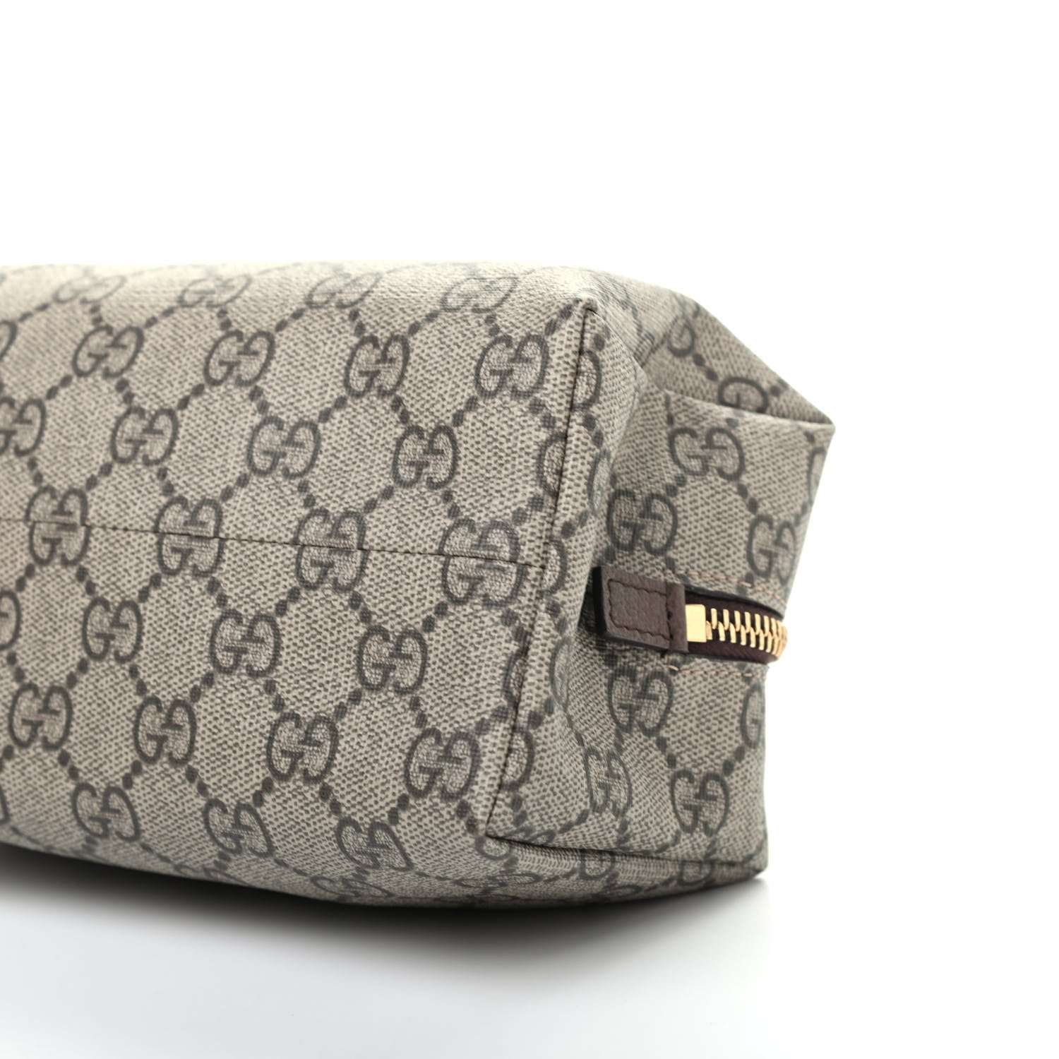 Gucci Soft GG Supreme Monogram Calfskin Medium Ophidia Cosmetic Case Beige Ebony New Acero 9 of 9