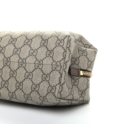 Gucci Soft GG Supreme Monogram Calfskin Medium Ophidia Cosmetic Case Beige Ebony New Acero 9 of 9