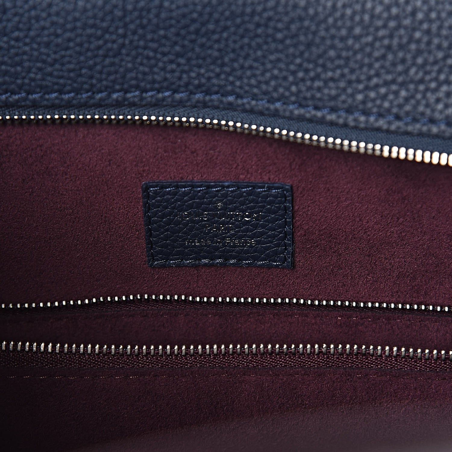 Louis Vuitton Calfskin Freedom Navy 6 of 9