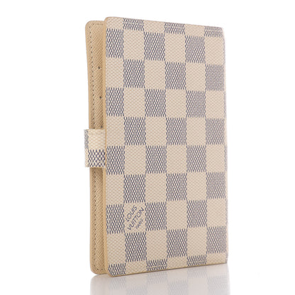 Louis Vuitton Damier Azur Small Ring Agenda Cover 2 of 9