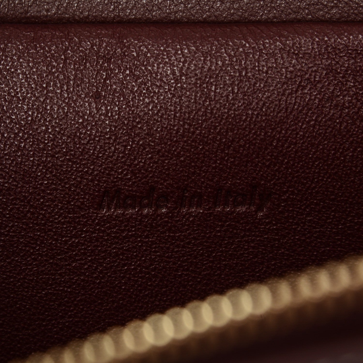 Celine Natural Calfskin Mini Belt Bag Burgundy 6 of 7