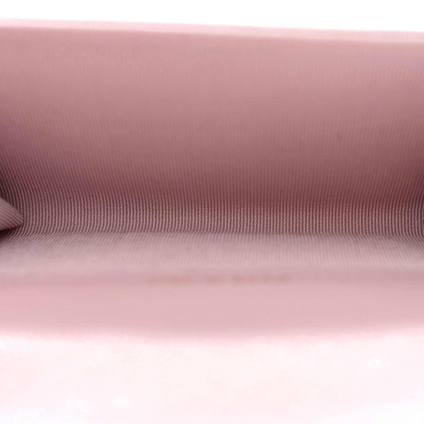 Caviar Quilted Flap Card Holder Wallet Light Pink