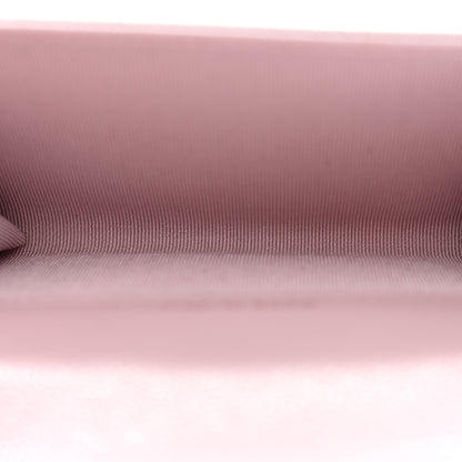 Chanel Caviar Quilted Flap Card Holder Wallet Light Pink 5 of 9