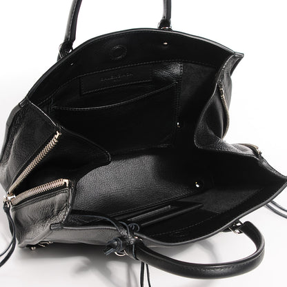 Balenciaga Calfskin Papier Mini A4 Tote Black 5 of 11