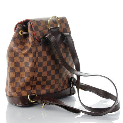 Louis Vuitton Damier Ebene Montsouris MM Backpack 3 of 8