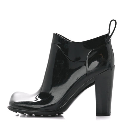 Bottega Veneta Rubber Shine Ankle Boots 37 Black 1 of 7