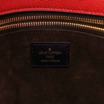 Louis Vuitton Monogram Cuir Orfevre Tote W PM Cherry 6 of 10