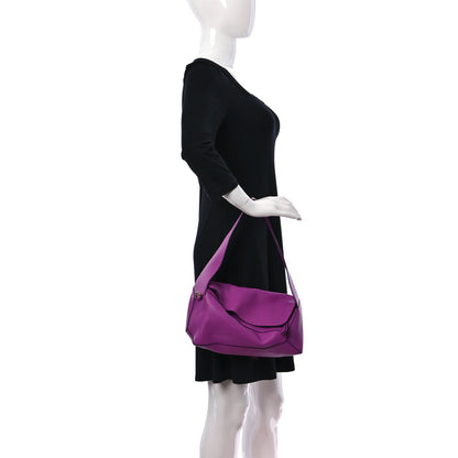 Loewe Calfskin Puzzle Hobo Bright Purple 2 of 9