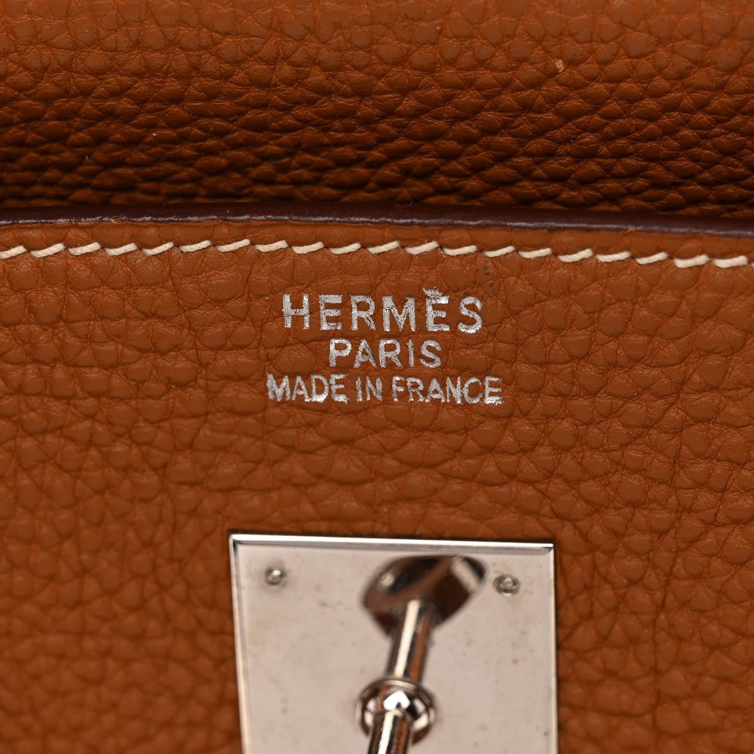 Hermes Fjord Birkin 35 Gold 6 of 19