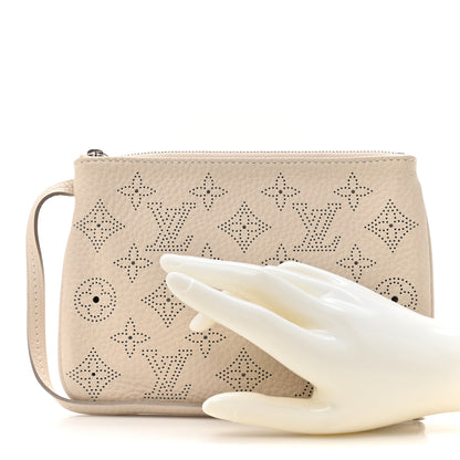 Louis Vuitton Mahina Selene Pochette PM Ivory 2 of 6