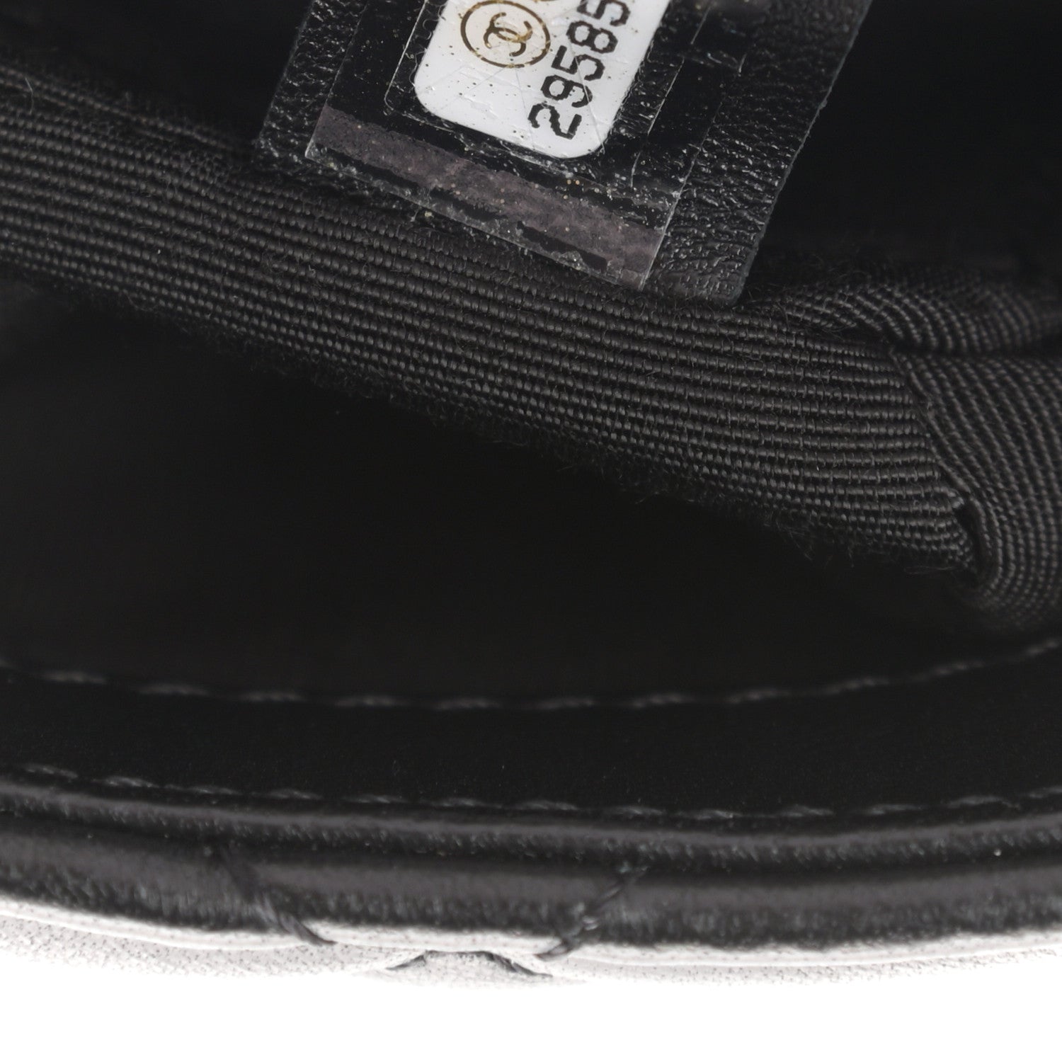 Chanel Lambskin Quilted Mini My Precious Waist Bag Black 7 of 9