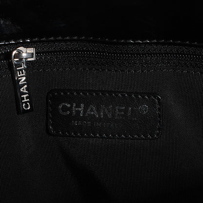 Chanel Patent Grand Shopping Tote GST Black 6 of 7