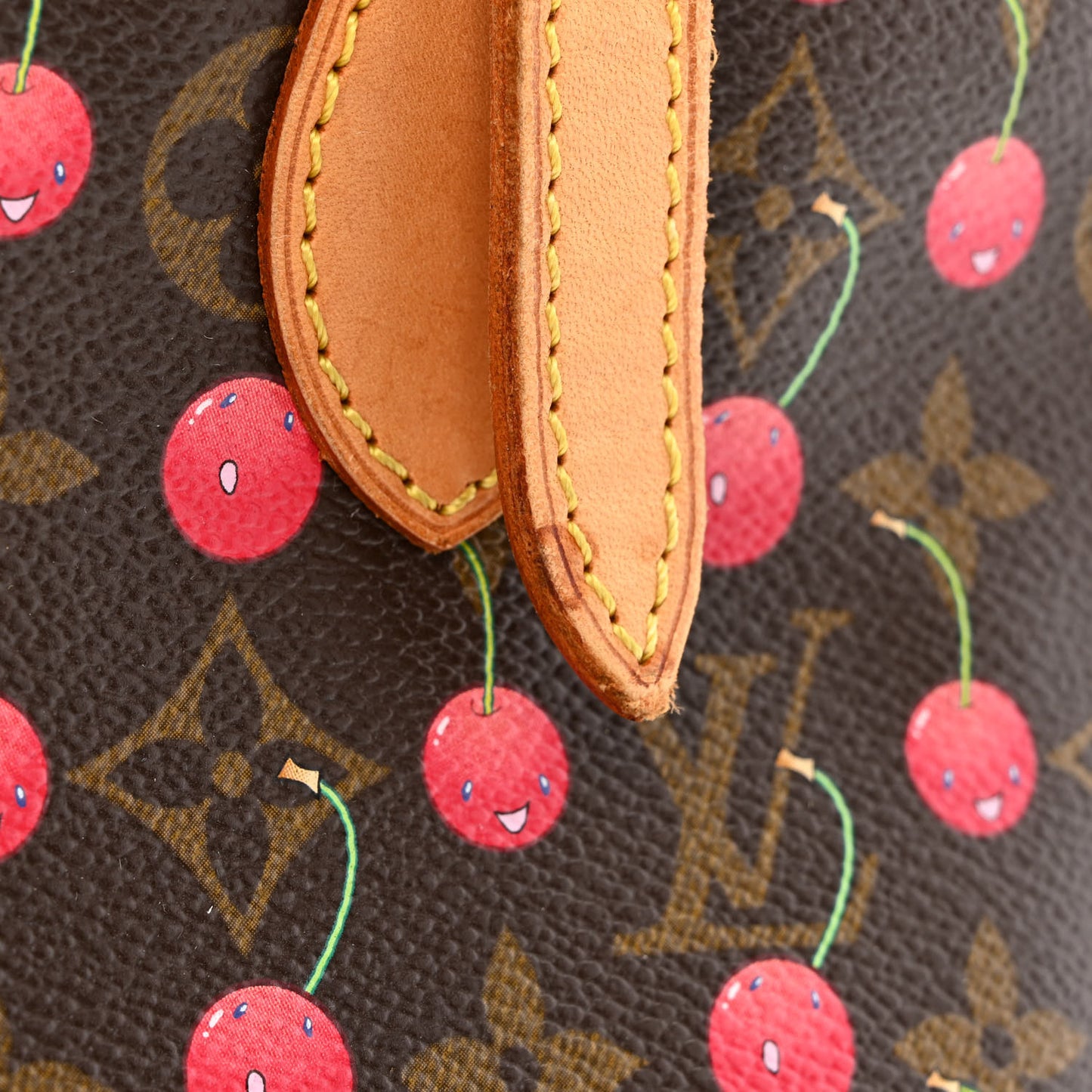 Monogram Cerises Bucket Bag