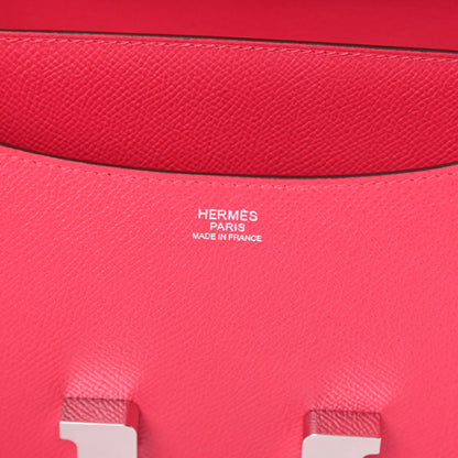 Hermes Epsom Constance 24 Rose Extreme 6 of 11