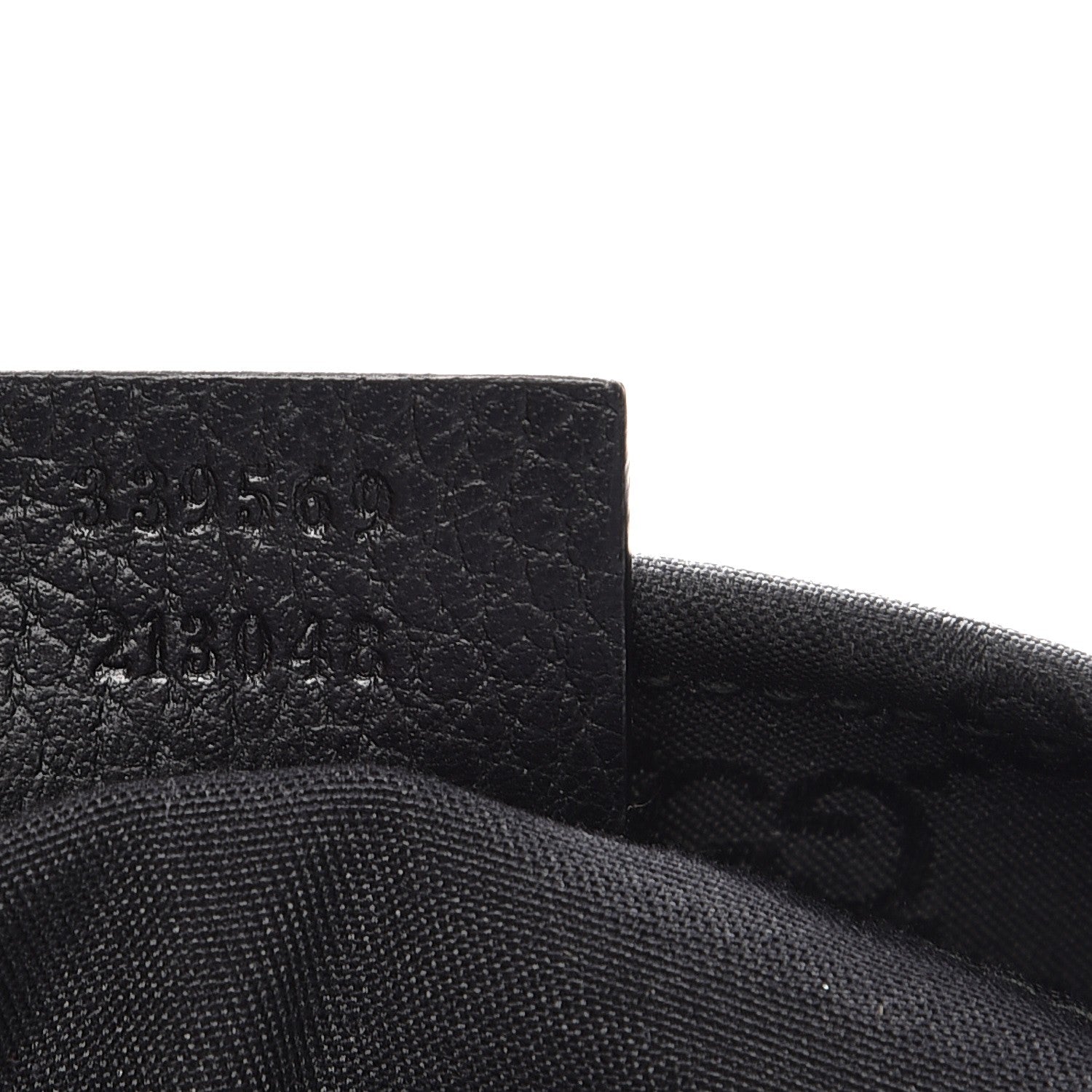 Gucci Nylon Monogram Large Messenger Black 7 of 11