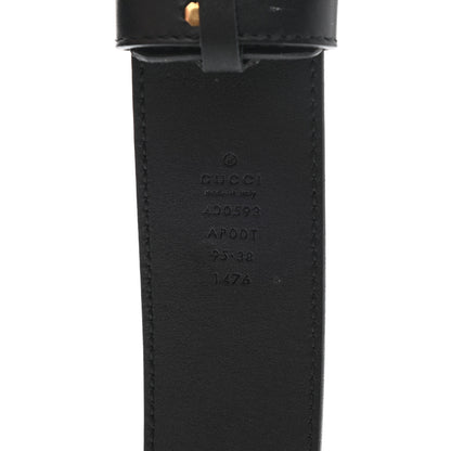 Gucci Calfskin Double G 40mm Belt 95 38 Black 3 of 6