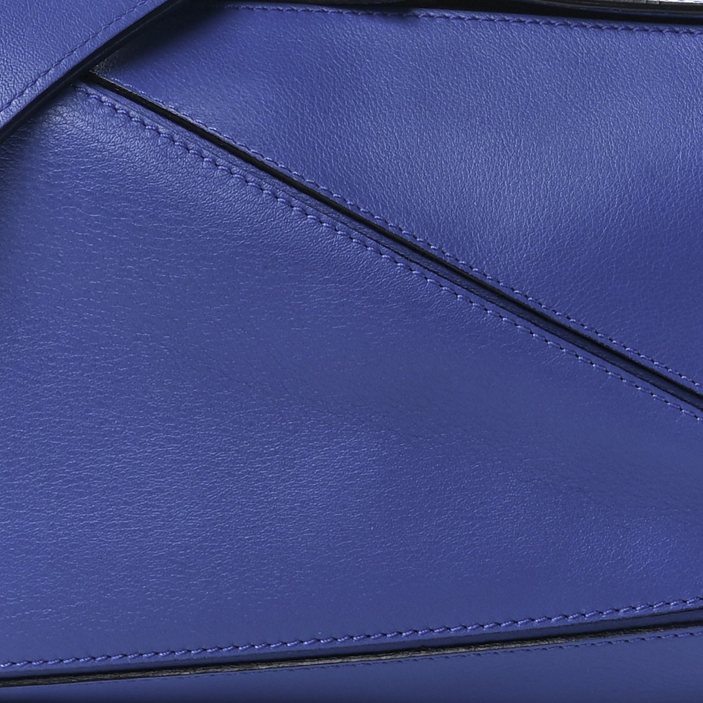 Calfskin Medium Puzzle Bag Electric Blue