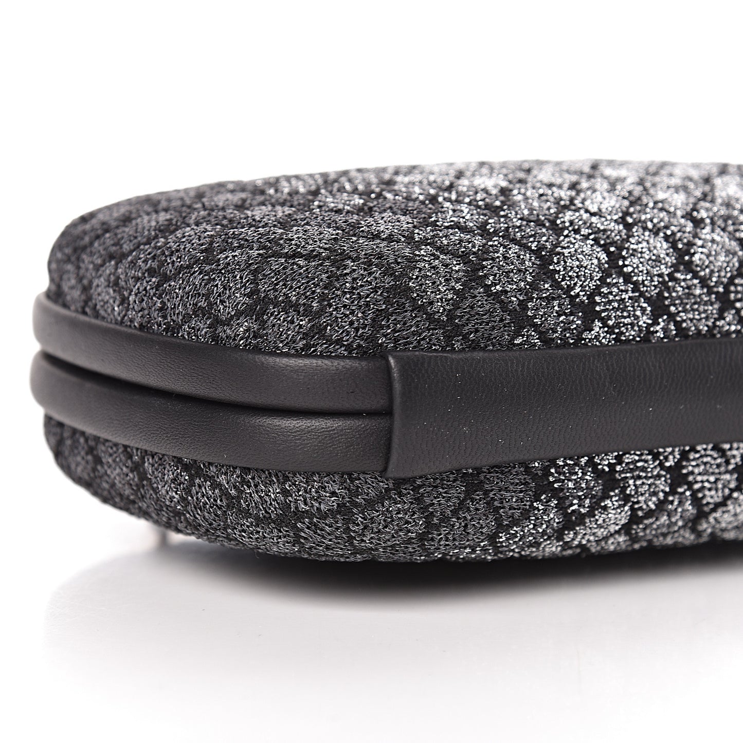 Lurex Intrecciato Chain Knot Clutch