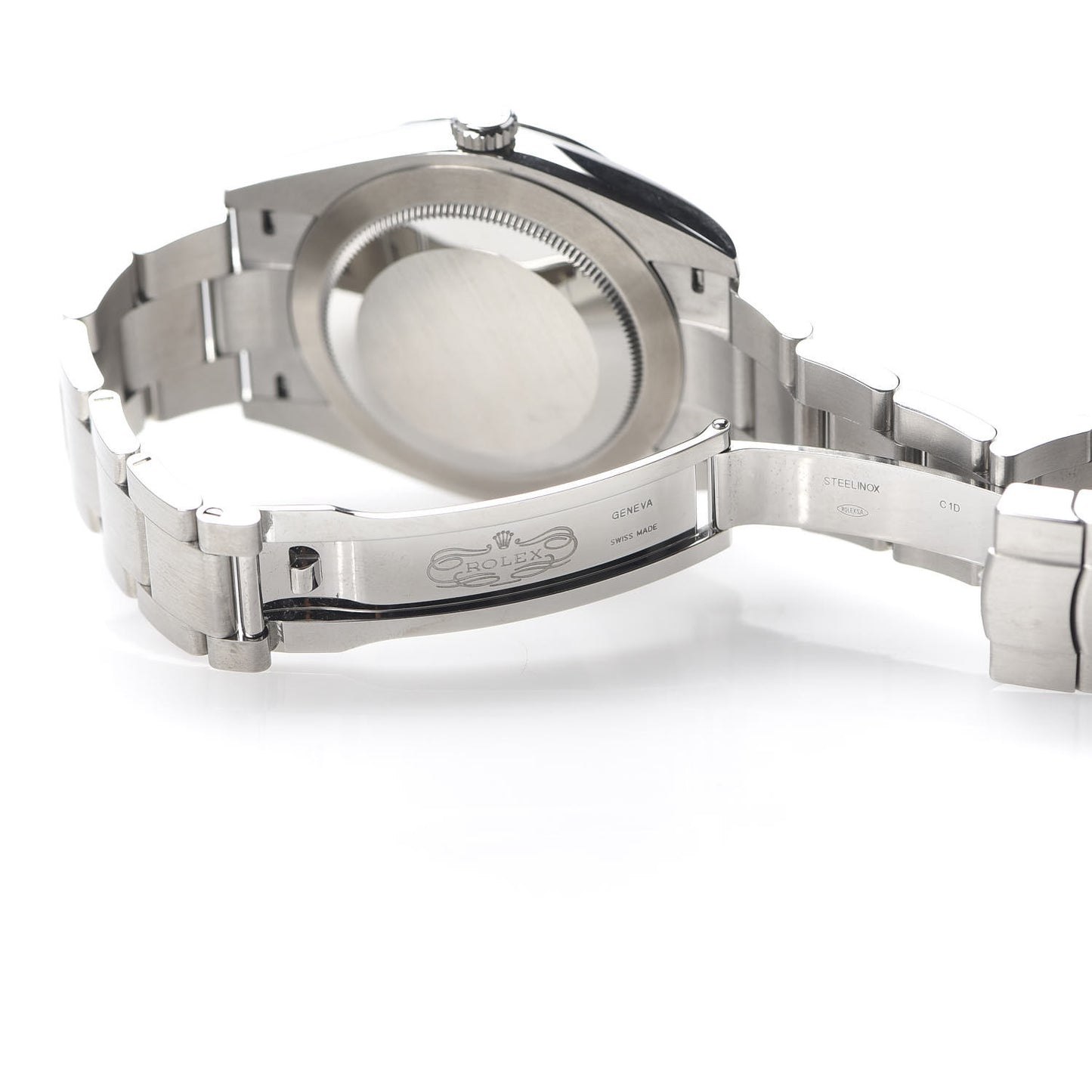 Stainless Steel 41mm Oyster Perpetual Watch Silver 124300