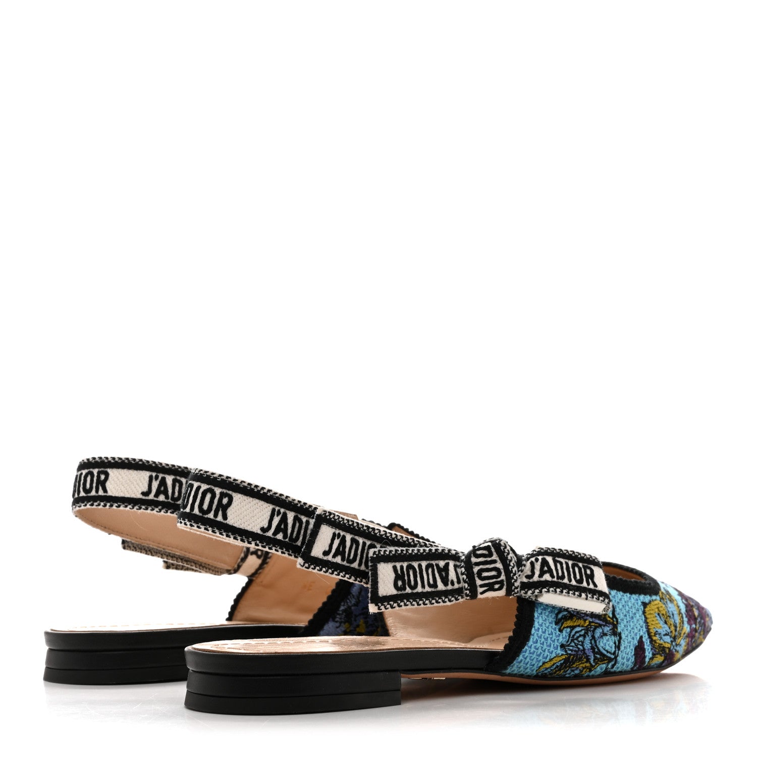 Christian Dior Canvas Embroidered Voyage Cotton Ribbon J'Adior