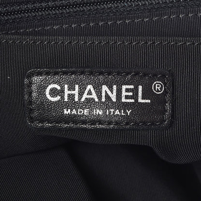 Chanel Calfskin Quilted Large Urban Spirit Backpack Black 9 of 13