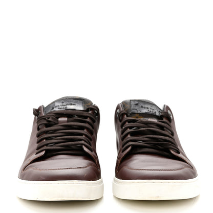 Louis Vuitton Calfskin Monogram Mens Frontrow Sneakers 8 Brown 2 of 10
