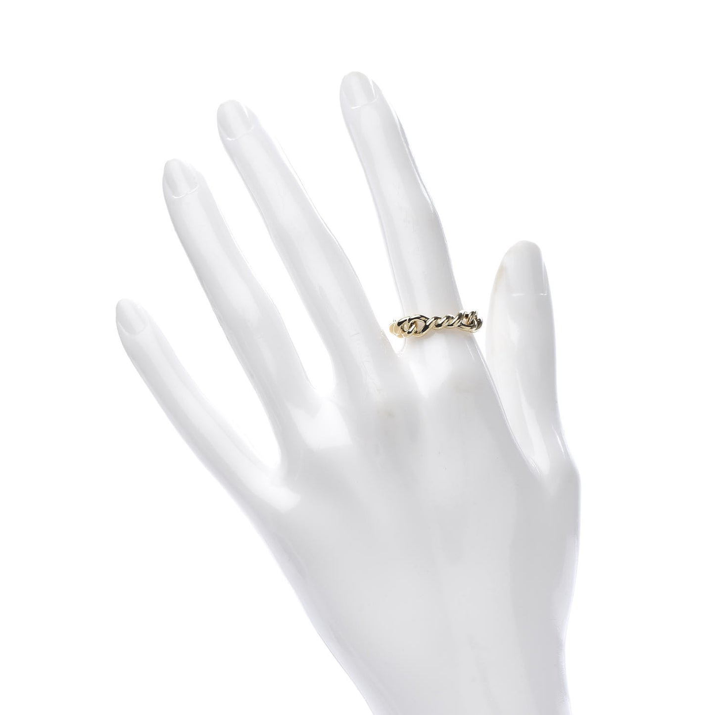 18K Yellow Gold 5mm Continuance Ring 52 6