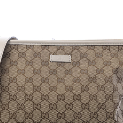 Gucci Monogram Medium Flat Messenger Bag Off White 7 of 9