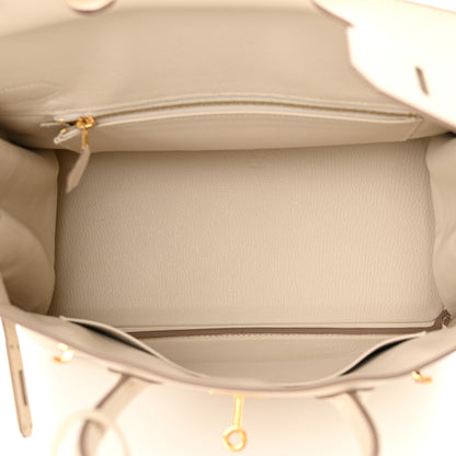 Hermes Epsom Birkin 30 Craie 5 of 10