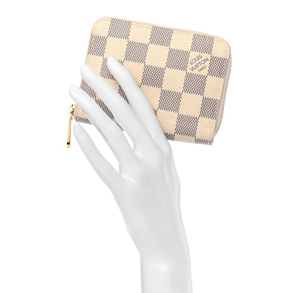 Louis Vuitton Damier Azur Zippy Coin Purse 2 of 5